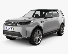Land Rover Discovery Vision 2014 3D-Modell