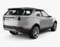 Land Rover Discovery Vision 2014 3d model back view