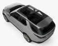 Land Rover Discovery Vision 2014 3d model top view