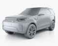 Land Rover Discovery Vision 2014 3d model clay render