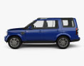 Land Rover Discovery 2017 3d model side view