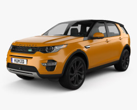 Land Rover Discovery Sport HSE Luxury 2017 3D model