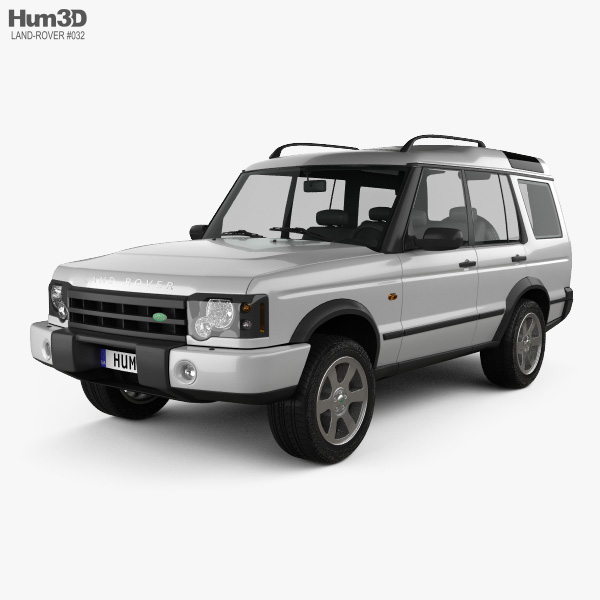 Land Rover Discovery 2004 3D模型
