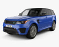 Land Rover Range Rover Sport SVR 2018 3D模型