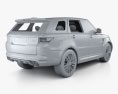 Land Rover Range Rover Sport SVR 2018 3d model