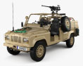 Land Rover Defender RWMIK 带内饰 2014 3D模型
