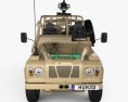 Land Rover Defender RWMIK 带内饰 2014 3D模型 正面图