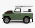 Land Rover Series IIA 88 Pickup 1968 3D模型 侧视图