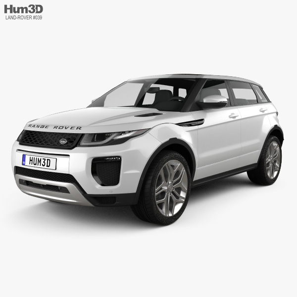 Land Rover Range Rover Evoque 5门 2015 3D模型