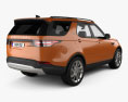Land Rover Discovery HSE 2020 3d model back view