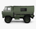Land Rover 101 Forward Control 1972 3d model side view