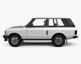 Land Rover Range Rover 3门 1986 3D模型 侧视图