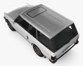 Land Rover Range Rover 3门 1986 3D模型 顶视图