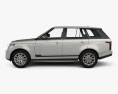 Land Rover Range Rover L405 Vogue 2018 3D模型 侧视图