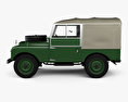 Land Rover Series I 86 Soft Top 1954 3d model side view