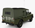 Land Rover Series III LWB Military FFR 1985 3d model back view