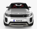 Land Rover Range Rover Evoque HSE 5-door with HQ interior 2018 3d model front view