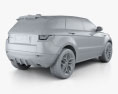 Land Rover Range Rover Evoque HSE 5-door with HQ interior 2018 3d model