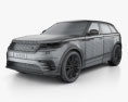Land Rover Range Rover Velar First edition com interior 2018 Modelo 3d wire render