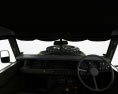 Land Rover Series III LWB Military FFR with HQ interior 1985 3d model dashboard