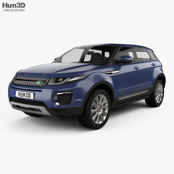 Land-Rover Range Rover Evoque SE 5门 2015 3D模型