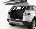 Land Rover Range Rover Evoque SE 5-door with HQ interior 2018 3d model