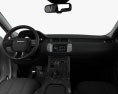 Land Rover Range Rover Evoque SE 5-door with HQ interior 2018 3d model dashboard