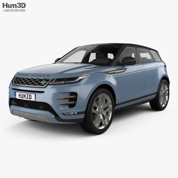 Land Rover Range Rover Evoque R-Dynamic First Edition 2022 3D模型