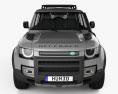 Land Rover Defender 110 Explorer Pack 2022 3D模型 正面图