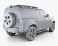 Land Rover Defender 110 Explorer Pack 2022 3d model