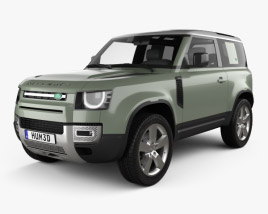 Land Rover Defender 90 2022 3D model