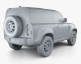 Land Rover Defender 90 hardtop 2022 3D模型