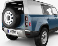 Land Rover Defender 110 hardtop 2022 3D模型
