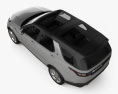 Land Rover Discovery P360 R-Dynamic 2022 3D模型 顶视图