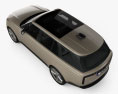 Land Rover Range Rover Autobiography 2022 3d model top view