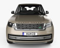 Land Rover Range Rover Autobiography 2022 3d model front view