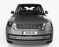 Land Rover Range Rover LWB Autobiography 2022 3D模型 正面图