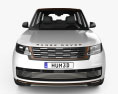 Land Rover Range Rover LWB SV Serenity 2022 3D模型 正面图