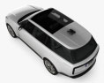 Land Rover Range Rover P510e 2022 3D模型 顶视图
