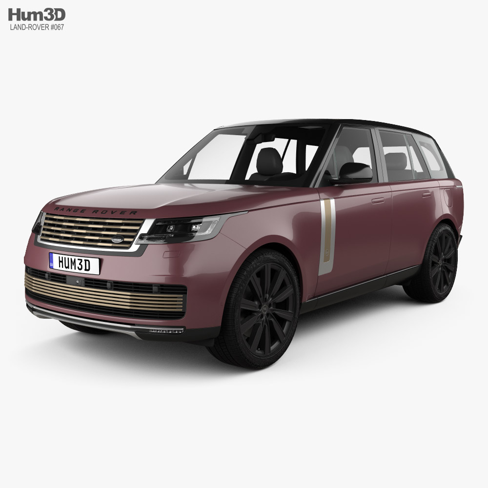 Land Rover Range Rover SV Intrepid 2022 3D модель
