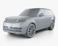 Land Rover Range Rover SV Intrepid 2022 3D模型 clay render
