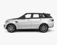 Land Rover Range Rover Sport P400e Autobiography 2022 3D模型 侧视图