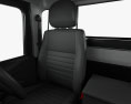 Land Rover Defender 110 PickUp with HQ interior 2011 3d model
