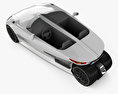 Lazareth Wazuma GT 2017 3d model top view