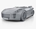 Lazareth Wazuma GT 2017 3d model clay render