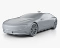 LeEco LeSee 2020 3d model clay render