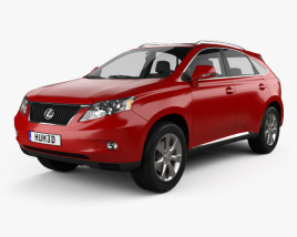 Lexus RX 2013 3D model