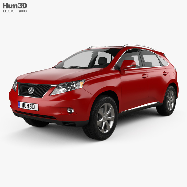Lexus RX 2013 3D model