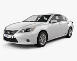 3D model of Lexus ES hybrid (XV50) 2016