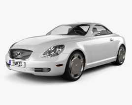 3D model of Lexus SC (Z40) 2010